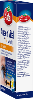 Abtei Augen Vital Dag & Nacht-capsules 30 st., 20,3 g