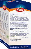 Poudre de gélatine Abtei + vitamine C (40 portions), 400 g