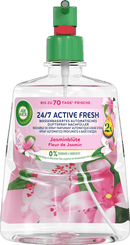 Recharge pour désodorisant AirWick Active Fresh Fleur de jasmin, 228 ml