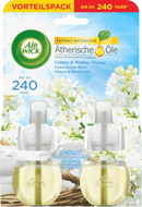 Recharge désodorisant AirWick Cotton &amp; White Lilas, 38 ml