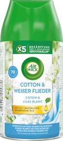AIR WICK Luchtverfrisser Freshmatic Cotton & Witte Sering Navulverpakking