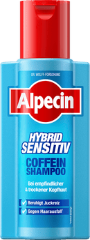 Alpecin Shampoo Hybrid Sensitive met cafeïne, 250 ml