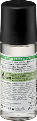 alverde NATURKOSMETIK Men Deo Roll-On Active Nature®, 50 ml