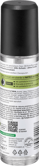 alverde MEN Deospray Active Nature, 75 ml