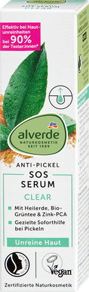 Alverde Naturkosmetik Sérum clair SOS, 15 ml