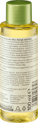 alverde NATURKOSMETIK Oogmake-upremoverolie, 100 ml
