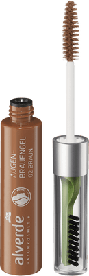 alverde NATURKOSMETIK Wenkbrauwgel 02 Bruin, 6 ml