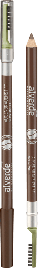 alverde NATURKOSMETIK Wenkbrauwpotlood 02 Bruin, 1,1 g