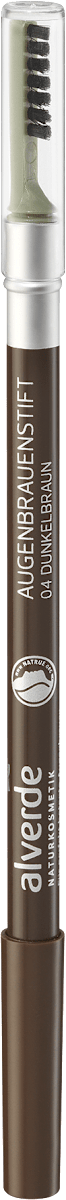 alverde NATURKOSMETIK Wenkbrauwpotlood 04 Donkerbruin, 1,1 g