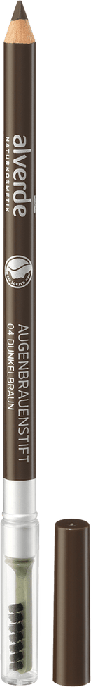 alverde NATURKOSMETIK Wenkbrauwpotlood 04 Donkerbruin, 1,1 g