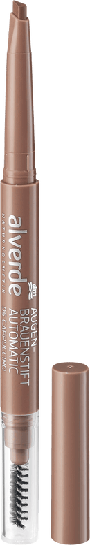 alverde NATURKOSMETIK Crayon à sourcils automatique 05 cappuccino, 0,45 g