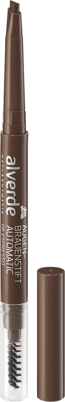 alverde NATURKOSMETIK Crayon à sourcils automatique 06 expresso, 0,45 g
