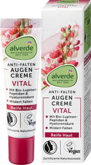 Alverde Naturkosmetik Crème pour les yeux Vital, 15 ml