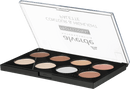alverde NATURKOSMETIK Palette Contour &amp; Highlight Professionnelle, 8 g