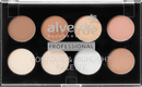 alverde NATURKOSMETIK Palette Contour &amp; Highlight Professionnelle, 8 g