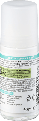 alverde NATURKOSMETIK Deo Roll-On Sensible, 50 ml