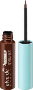 alverde NATURKOSMETIK Eyeliner Sensitive Bruin, 3 ml