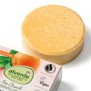 alverde NATURKOSMETIK Shampoing solide au parfum mandarine basilic, 60 g