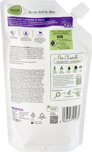 alverde NATURKOSMETIK Savon liquide lavande bio, recharge mauve bio, 500 ml