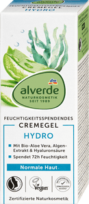 alverde NATURKOSMETIK Aqua gel crème, 50 ml