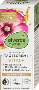 Alverde Naturkosmetik Vital + Crème pour le visage, 50 ml