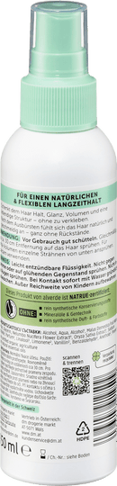 alverde NATURKOSMETIK Spray Cheveux Fleur de Lotus Bio, Riz Violet Bio, 150 ml