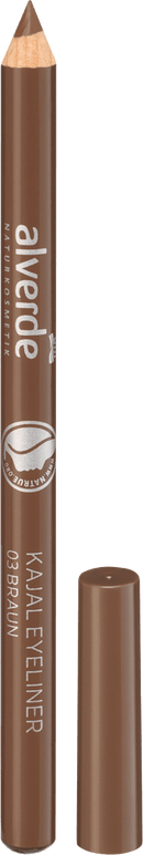 alverde NATURKOSMETIK Kajal Eyeliner 03 Bruin, 1,1 g