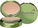 Alverde NATURKOSMETIK Fond de Teint Compact 015 Beige Doux, 9 g