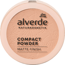 alverde NATURKOSMETIK Compacte poeder, matte finish 30 Beige, 9 g