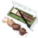 alverde NATURKOSMETIK Oogschaduwpalet Quattro 37 Chocolate, 4,4 g