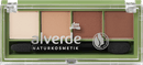 alverde NATURKOSMETIK Oogschaduwpalet Quattro 37 Chocolate, 4,4 g