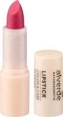 alverde NATURKOSMETIK Lippenstift Color & Care 44 Pretty Pink, 5 g