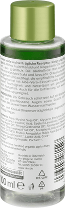 alverde NATURKOSMETIK Make-upremover 2-fasen, 100 ml