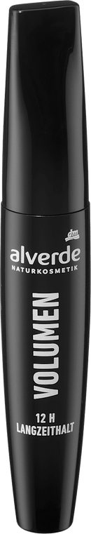 alverde NATURKOSMETIK Mascara Volume 12h Longue Durée, 10 ml