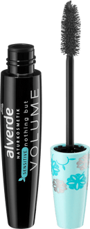 alverde NATURKOSMETIK Mascara Sensitive Nothing But Volume Bruin, 12 ml