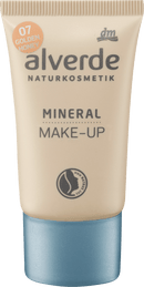 alverde NATURKOSMETIK Fond de teint minéral miel doré 07, 30 ml