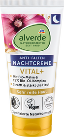 Alverde Naturkosmetik Crème de nuit Vital +, 50 ml