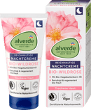 alverde NATURKOSMETIK Crème de nuit à la rose sauvage bio, 50 ml