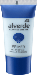 Alverde NATURKOSMETIK Primer Hydro avec triple acide hyaluronique, 30 ml