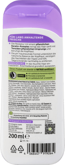 alverde NATURKOSMETIK Shampooing Anti Gras Ortie Bio, Mélisse Bio, 200 ml