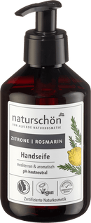 alverde NATURKOSMETIK naturschön Savon Liquide Citron Romarin, 250 ml