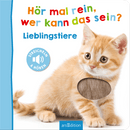 Ars Edition Babyboek Luister eens, wie zou dat kunnen zijn? – Favoriete dieren, 1 stuk