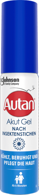 Autan Gel tegen insectenbeten – Eerste hulp, 25 ml