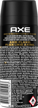 Déodorant en spray AXE Lin, 150 ml