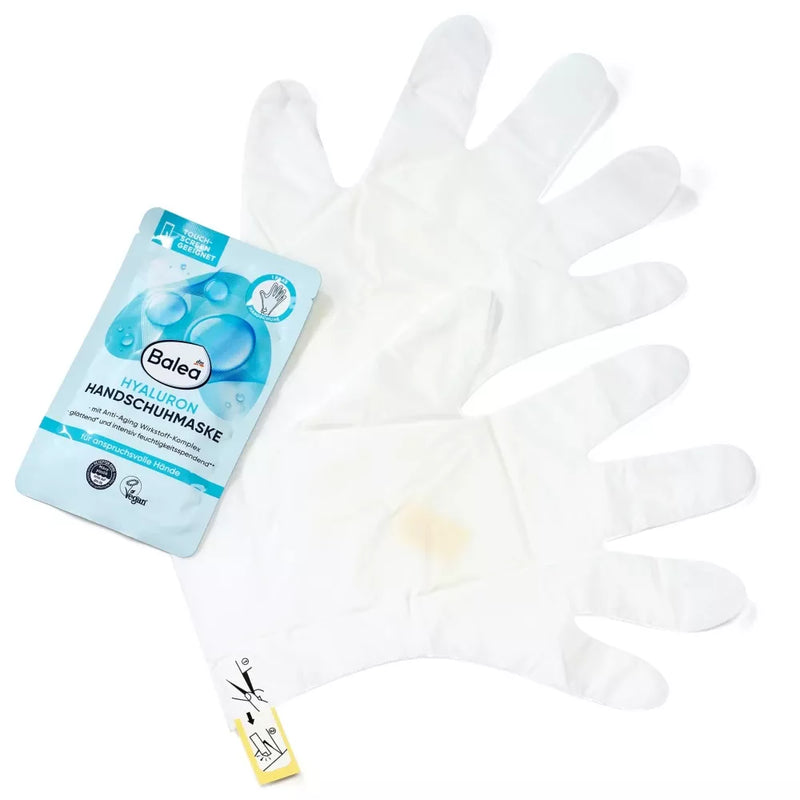 Masque gant Balea Hyaluron, 2 pièces.