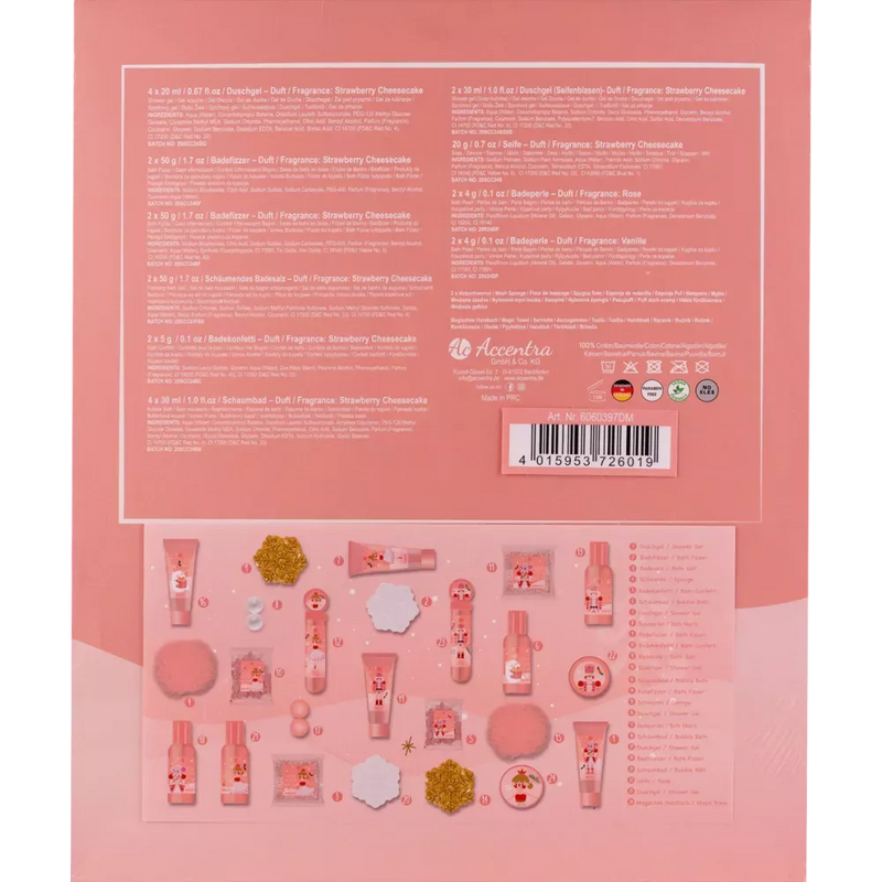 accentra Adventskalender Bath & Body Princess, 1 stuk