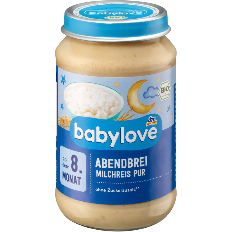 babylove Pure rijstpudding, vanaf 8 maanden, 190 g