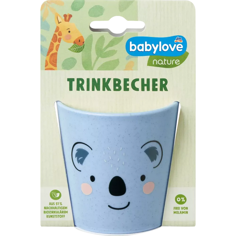 babylove natuur mok blauw, 1 st