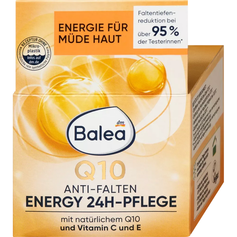 Balea Gezichtscrème Q10 Anti-Rimpel Energie 24H Care, 50 ml