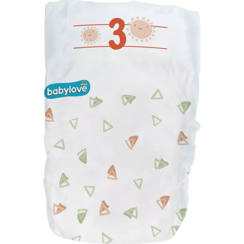 babylove Luiers Premium maat 3 Midi, (4-9 kg), 46 stuks.